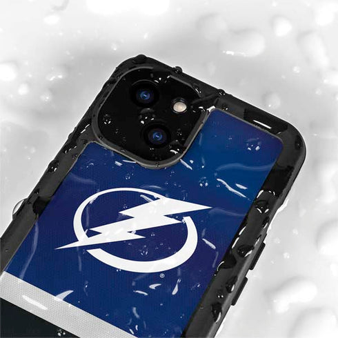NHL Tampa Bay Lightning Alternate Jersey iPhone 13 Mini Waterproof Case