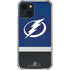 NHL Tampa Bay Lightning Alternate Jersey iPhone 14 Plus Clear Case