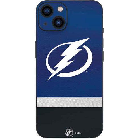 NHL Tampa Bay Lightning Alternate Jersey iPhone 14 Plus Skin