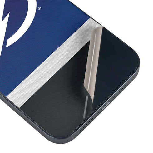 NHL Tampa Bay Lightning Alternate Jersey iPhone 14 Plus Skin