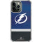 NHL Tampa Bay Lightning Alternate Jersey iPhone 14 Pro Max Clear Case
