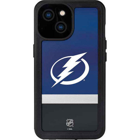 NHL Tampa Bay Lightning Alternate Jersey iPhone 15 Waterproof Case
