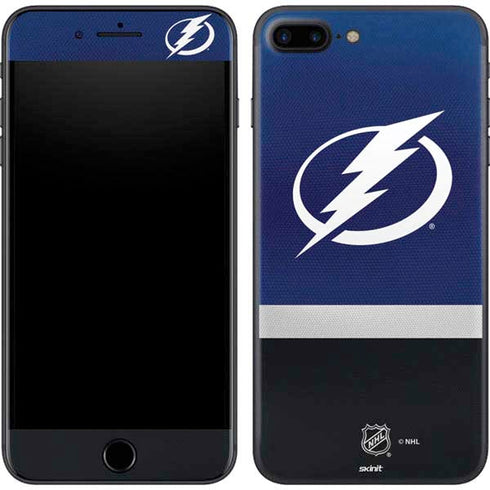NHL Tampa Bay Lightning Alternate Jersey iPhone 8 Plus Skin