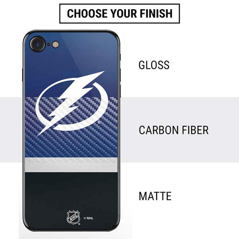 NHL Tampa Bay Lightning Alternate Jersey iPhone SE (2nd & 3rd Gen) Skin