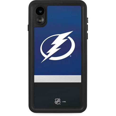 NHL Tampa Bay Lightning Alternate Jersey iPhone XR Waterproof Case