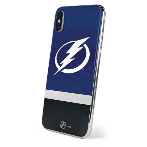 NHL Tampa Bay Lightning Alternate Jersey iPhone XS Max Skin
