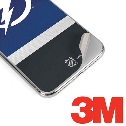 NHL Tampa Bay Lightning Alternate Jersey iPhone XS Max Skin
