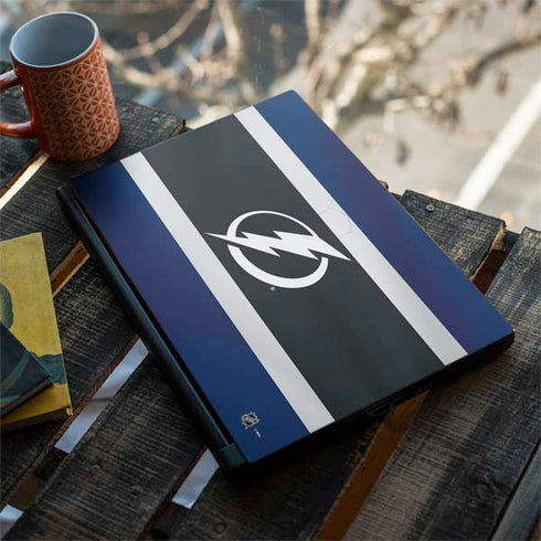 NHL Tampa Bay Lightning Alternate Jersey MSI GS65 Stealth Laptop Skin