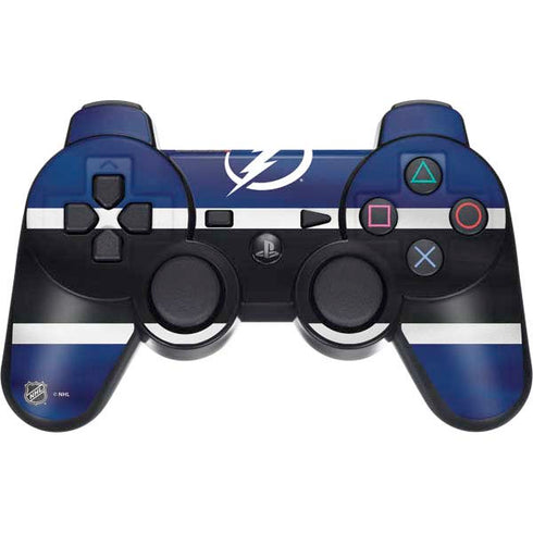 NHL Tampa Bay Lightning Alternate Jersey PS3 Dual Shock wireless controller Skin