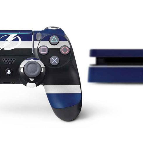 NHL Tampa Bay Lightning Alternate Jersey PS4 Slim Bundle Skin
