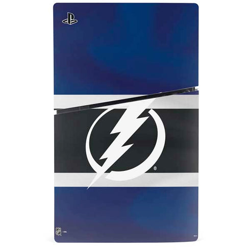 NHL Tampa Bay Lightning Alternate Jersey PS5 Slim Digital Edition Console Skin