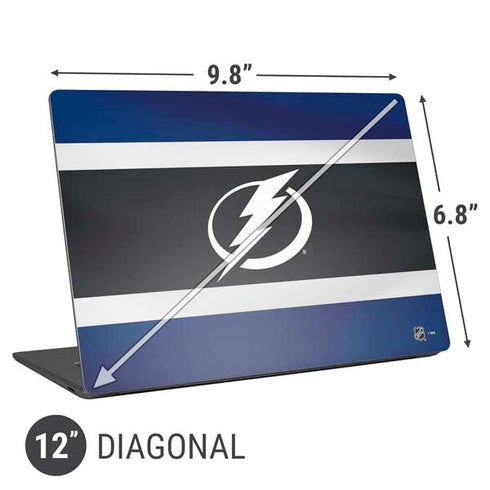 NHL Tampa Bay Lightning Alternate Jersey Universal Laptop 12in (9.8 x 6.8in) Skin
