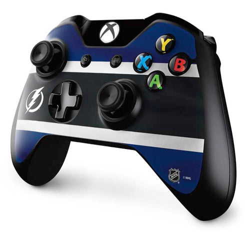 NHL Tampa Bay Lightning Alternate Jersey Xbox One Controller Skin
