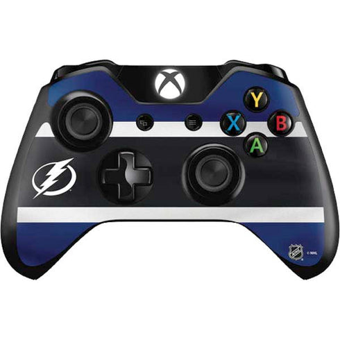 NHL Tampa Bay Lightning Alternate Jersey Xbox One Controller Skin