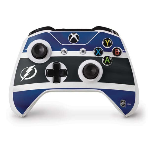 NHL Tampa Bay Lightning Alternate Jersey Xbox One S Controller Skin