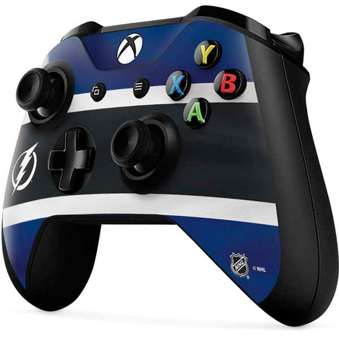 NHL Tampa Bay Lightning Alternate Jersey Xbox One X Controller Skin