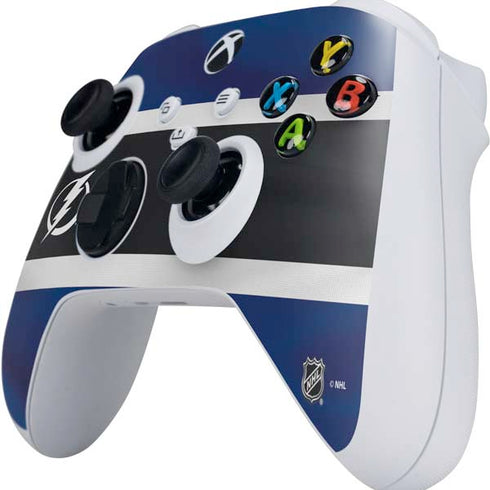 NHL Tampa Bay Lightning Alternate Jersey Xbox Series S Controller Skin