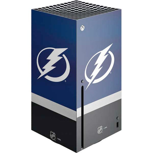 NHL Tampa Bay Lightning Alternate Jersey Xbox Series X Console Skin