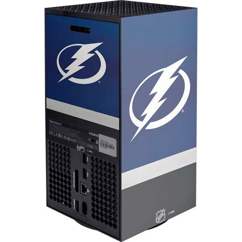 NHL Tampa Bay Lightning Alternate Jersey Xbox Series X Console Skin