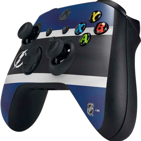 NHL Tampa Bay Lightning Alternate Jersey Xbox Series X Controller Skin