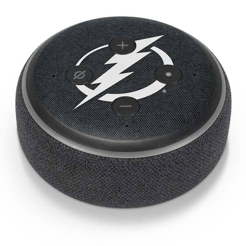 NHL Tampa Bay Lightning Black Background Amazon Echo Dot Skin