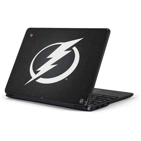 NHL Tampa Bay Lightning Black Background Samsung Chromebook Skin