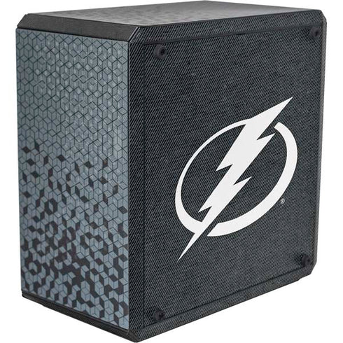 NHL Tampa Bay Lightning Black Background Cooler Master MasterBox Q300L Mini Tower Skin