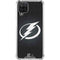 NHL Tampa Bay Lightning Black Background Galaxy A12 Clear Case