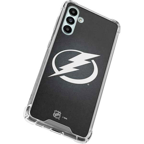 NHL Tampa Bay Lightning Black Background Galaxy A13 5G Clear Case