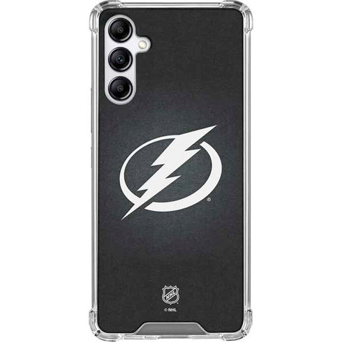 NHL Tampa Bay Lightning Black Background Galaxy A15 5G Clear Case