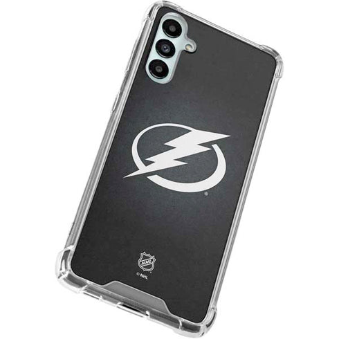 NHL Tampa Bay Lightning Black Background Galaxy A15 5G Clear Case