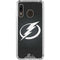 NHL Tampa Bay Lightning Black Background Galaxy A30 Clear Case