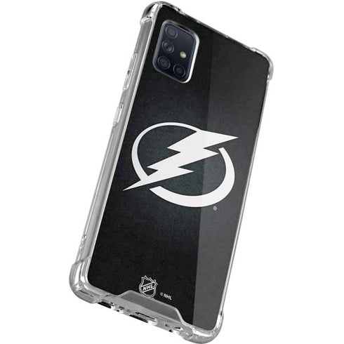 NHL Tampa Bay Lightning Black Background Galaxy A51 5G Clear Case