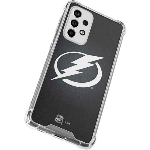 NHL Tampa Bay Lightning Black Background Galaxy A53 5G Clear Case