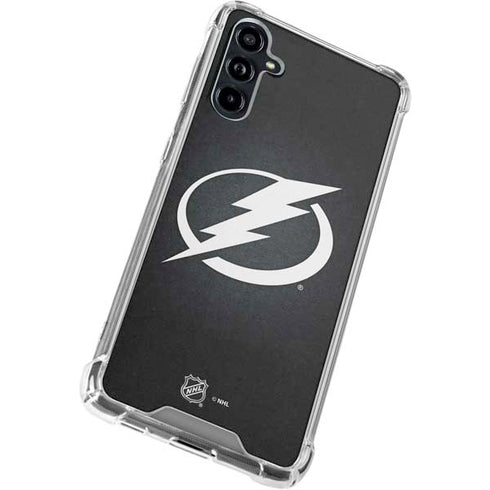 NHL Tampa Bay Lightning Black Background Galaxy A54 5G Clear Case
