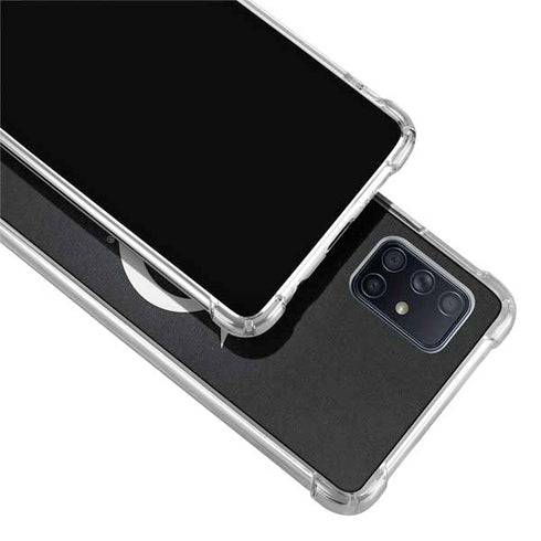 NHL Tampa Bay Lightning Black Background Galaxy A71 5G Clear Case