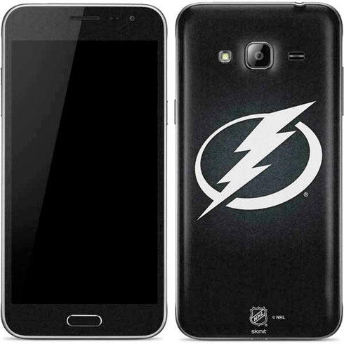 NHL Tampa Bay Lightning Black Background Galaxy J3 Skin