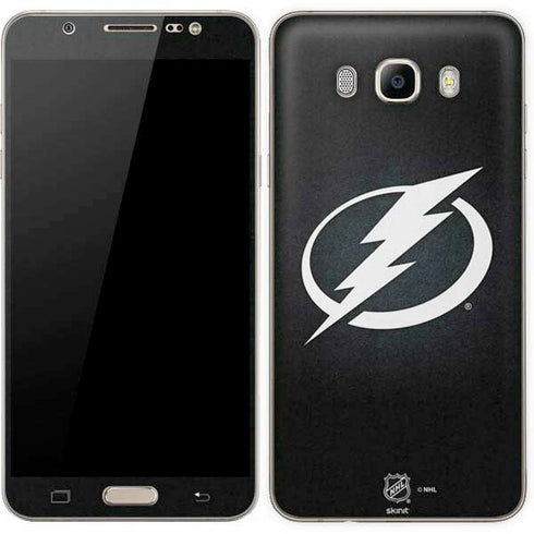 NHL Tampa Bay Lightning Black Background Galaxy J7 Skin