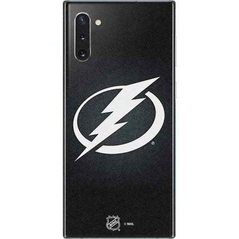NHL Tampa Bay Lightning Black Background Galaxy Note 10 Skin