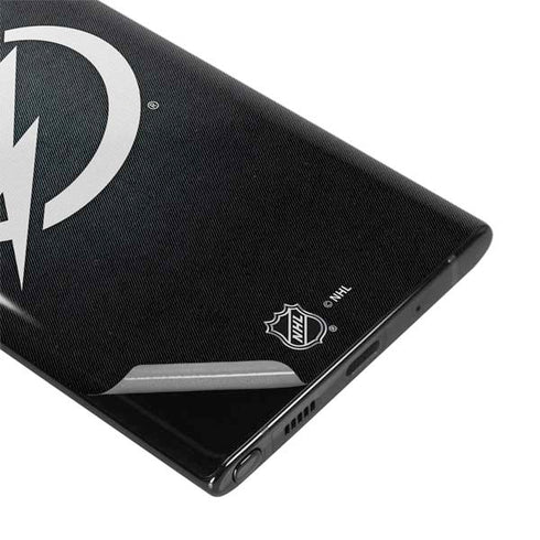 NHL Tampa Bay Lightning Black Background Galaxy Note 10 Skin