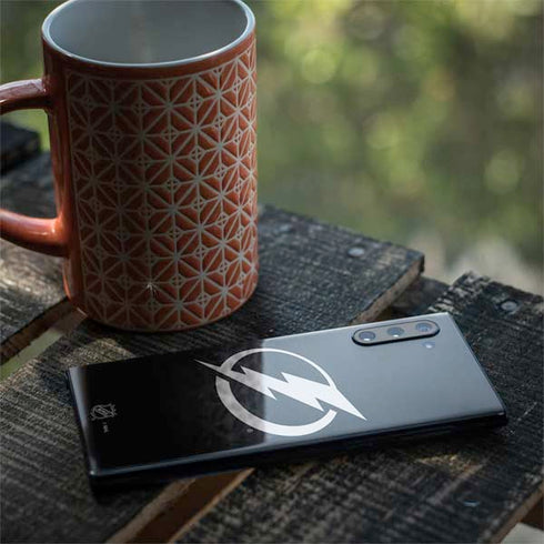 NHL Tampa Bay Lightning Black Background Galaxy Note 10 Skin