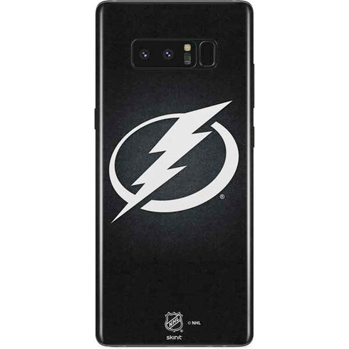 NHL Tampa Bay Lightning Black Background Galaxy Note 8 Skin