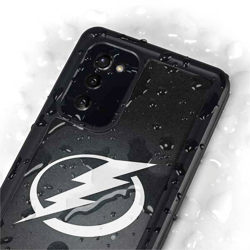 NHL Tampa Bay Lightning Black Background Galaxy Note20 5G Waterproof Case