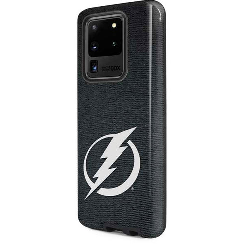NHL Tampa Bay Lightning Black Background Galaxy S20 Ultra 5G Pro Case