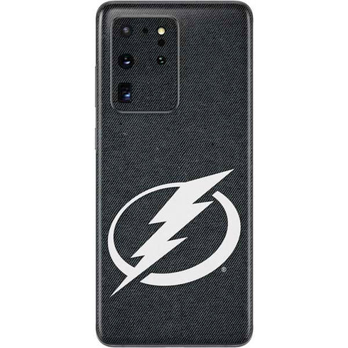 NHL Tampa Bay Lightning Black Background Galaxy S20 Ultra 5G Skin