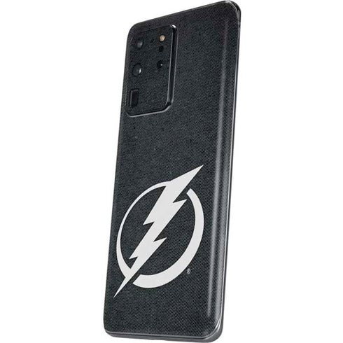 NHL Tampa Bay Lightning Black Background Galaxy S20 Ultra 5G Skin