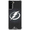 NHL Tampa Bay Lightning Black Background Galaxy S21 FE Clear Case
