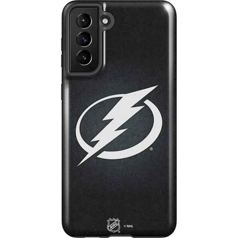 NHL Tampa Bay Lightning Black Background Galaxy S21 FE Pro Case