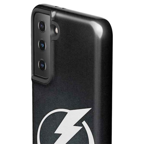 NHL Tampa Bay Lightning Black Background Galaxy S21 FE Pro Case