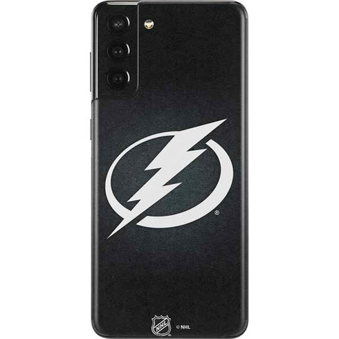 NHL Tampa Bay Lightning Black Background Galaxy S21 Plus 5G Skin